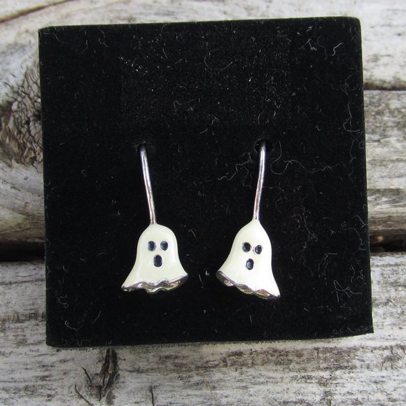 Jewelry - Ghost Wire Hook Earrings Halloween